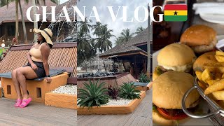 GHANA VLOG 1||Baecation @ Maaha+Swimming Lessons+Trip to Takoradi & Cape Coast+WGHS and more...