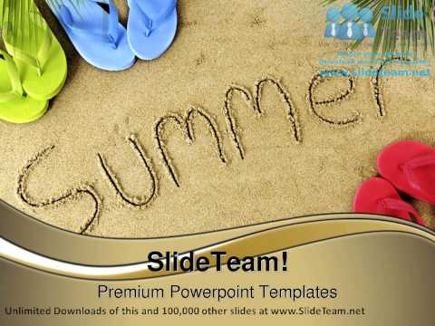 Summer Holidays PowerPoint Templates Themes And Backgrounds ppt themes