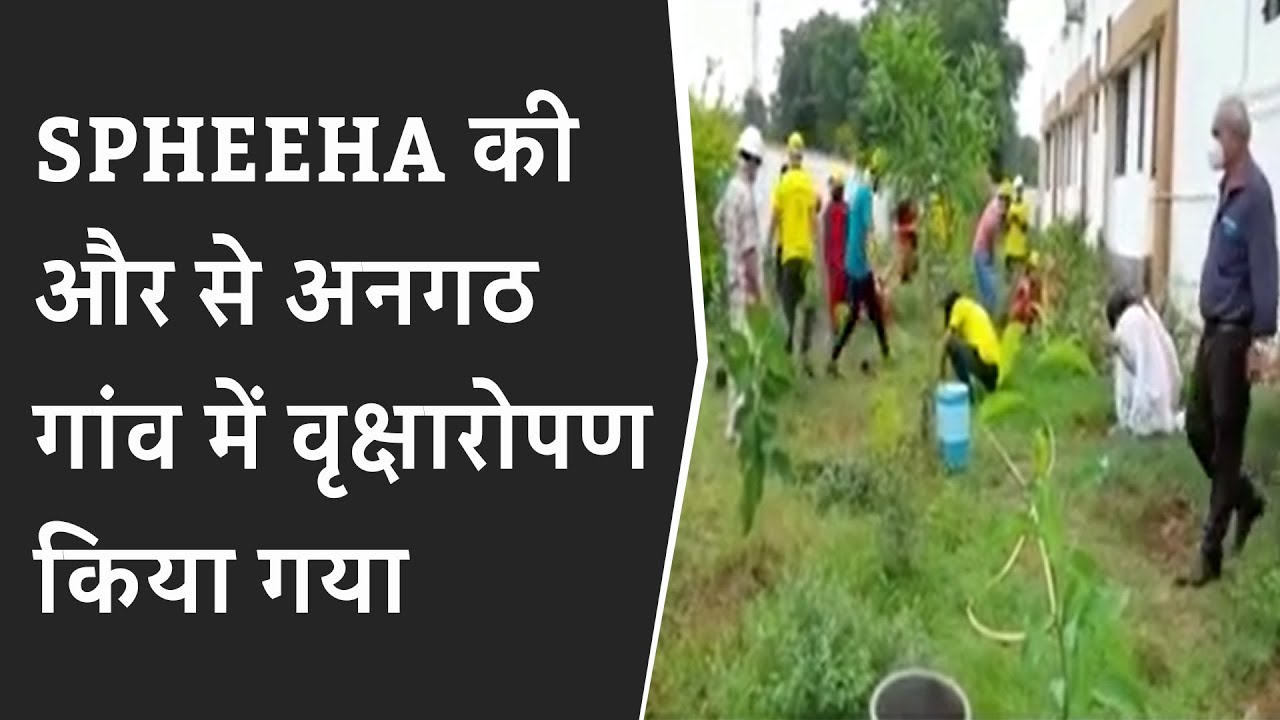 SPHEEHA की और से अनगठ गांव में वृक्षारोपण किया गया | Tree Plantation in Gujarat