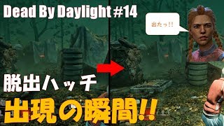 【DbD】脱出ハッチが出現する瞬間を目撃したサバイバーの平凡な1日【デッドバイデイライト#14】