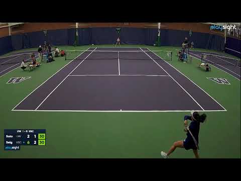Maddy Sieg v Hikaru Sato - USC v WU - 05.03.23 (2°set)