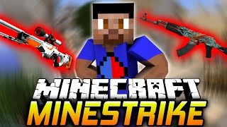 Minecraft *EPIC* MINESTRIKE #4 with Vikkstar &amp; xRpMx13 (Minecraft CSGO)