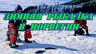 Зимняя морская рыбалка в норвегии