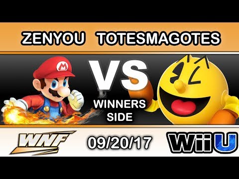 WNF 3.7 - eM | Zenyou (Mario) Vs. HCS | TotesMaGotes (Pac-Man) Winners Side
