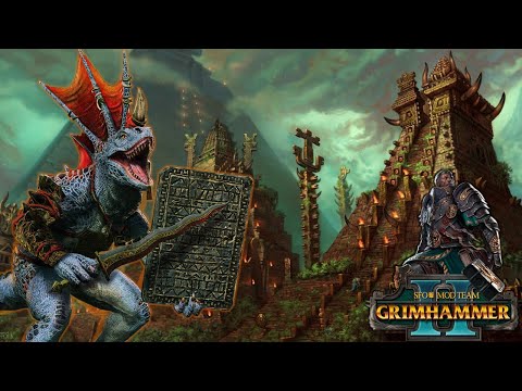 NOW THIS IS AN EPIC SIEGE MAP! - The Temple City of Teotiqua - SFO Grimhammer Total War Warhammer 2