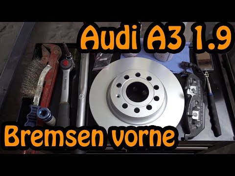 AUDI A3 1.9 TDI 8P - ATE BREMSEN VORNE!!! 🔧🔧🔧