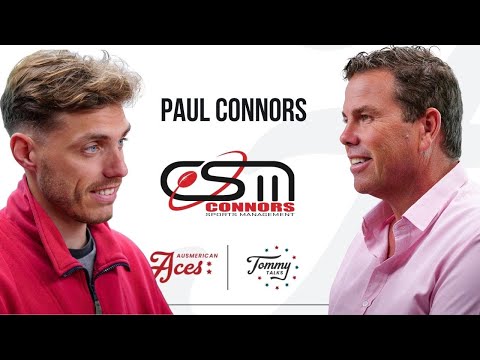 Tommy Talks with AFL Player Manager, Paul Connors.