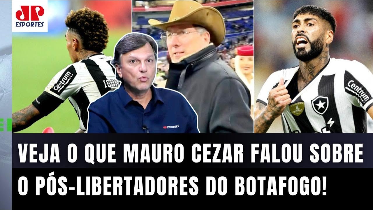 "O Botafogo NÃO TEM TÉCNICO, tá PERDENDO TÍTULOS e TÁ MUITO CLARO que..." Mauro Cezar É DIRETO!