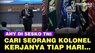 Download lagu Kejutan Menko AHY Cari Kolonel Danang di Sesko TNI, Ada Apa? mp3