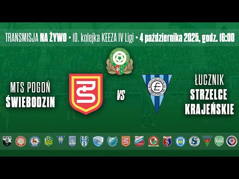 MTS POGOŃ ŚWIEBODZIN - ŁUCZNIK STRZELCE KRAJEŃSKIE - KEEZA IV LIGA LUBUSKA