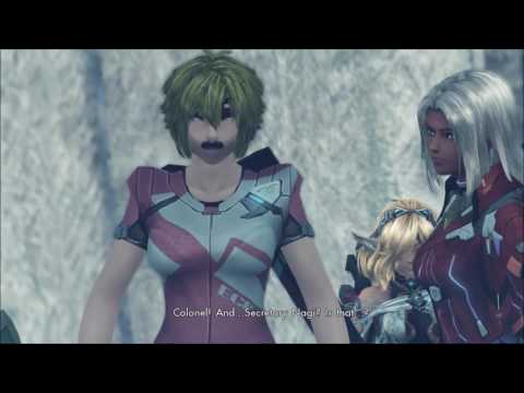 Xenoblade X - Party Member Replacement Cutscene