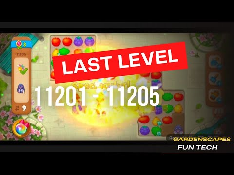 LAST LEVEL THIS WEEK  #11201 #11202 #11203 #11204 #11205 ‼️ GARDENSCAPES (SEPT 29, 2022)
