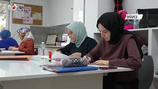 Düzce Belediyesi Belmek Kurslarına Yoğun İlgi