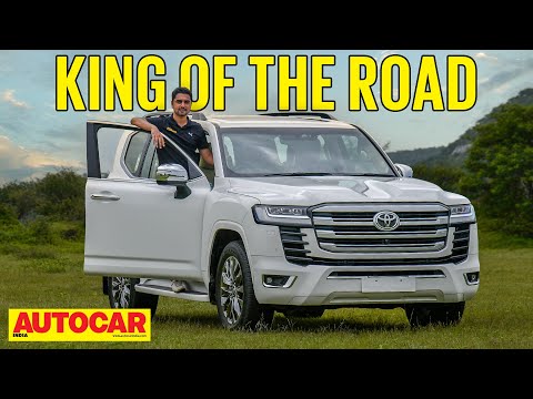 Toyota Land Cruiser LC 300 review - King of the road | First Drive | Autocar India