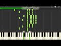 Super Mario Sunshine Sand Bird Theme Piano Tutorial Synthesia