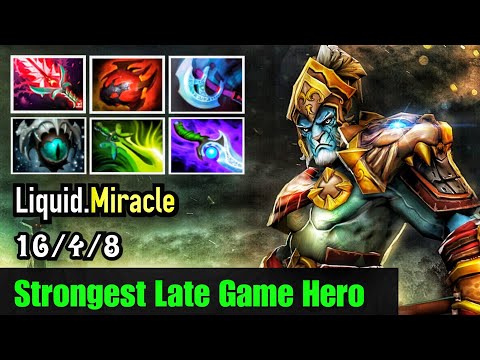 Phantom Lancer MidLane - The Strongest Late Game Carry 16Kills by Miracle 7.22 Dota 2