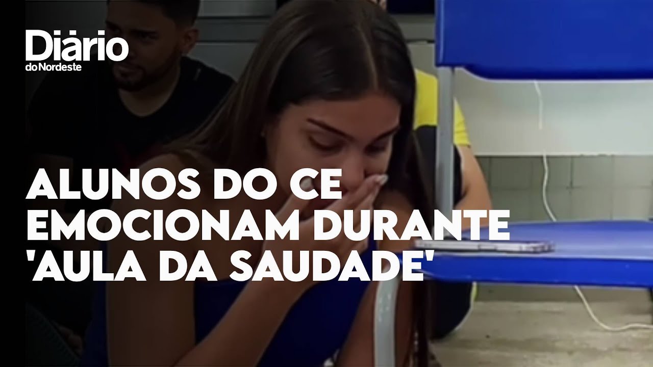 Imagem da notícia: Estudantes do Interior do Ceará emocionam familiares durante 'Aula da Saudade'