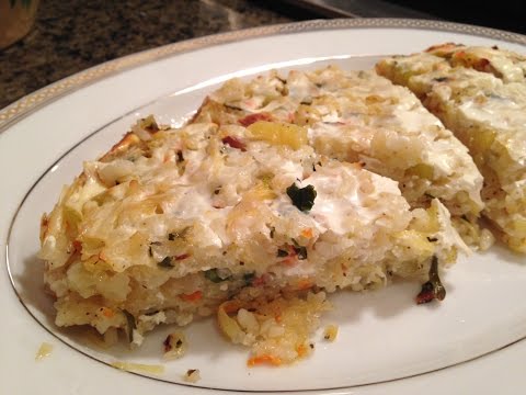 LAYERED RICE AND VEGETABLE BREAD / BUREK by Mila and Vlada Vladic