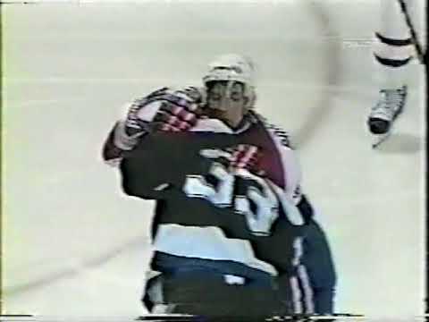 Patrice Brisebois vs Fredrik Modin