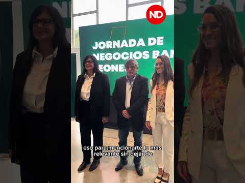 Jornadas de Negocios @bancodecordobaok diálogo con Evangelina Salloum, líder de Agronegocios