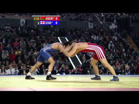 55Kg Final 1-2 - Freestyle Wrestling - European Championships 2013