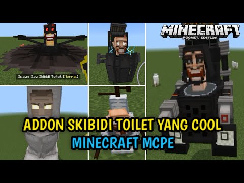EPIC Skibidi Toilet Mod 😱 | Minecraft PE Gaming
