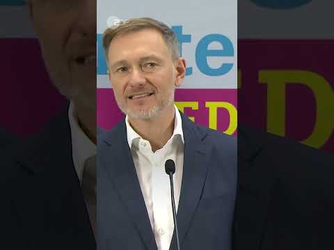 "Ich habe mich getäuscht" | #Shorts #Lindner #Ampel