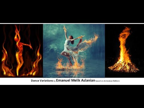 DANCE VARIATIONS orchestral piece by EMANUEL MELIK ASLANIAN