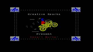 ZX Spectrum Games - Desert Burner