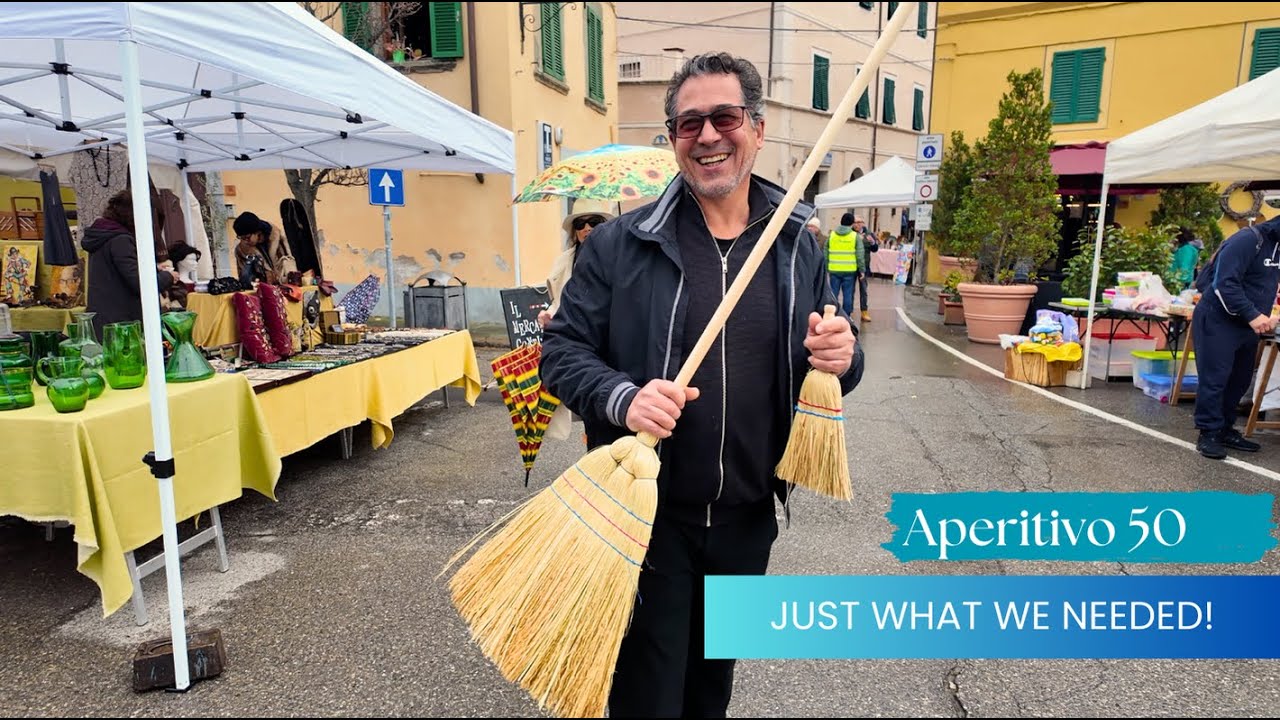 Vintage Market Day in Vicopisano & Lunch with @authentictuscany