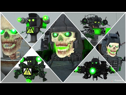 Upgraded Fan-Made  Plague Toilet Pack || skibidi Toilet Prisma 3d 