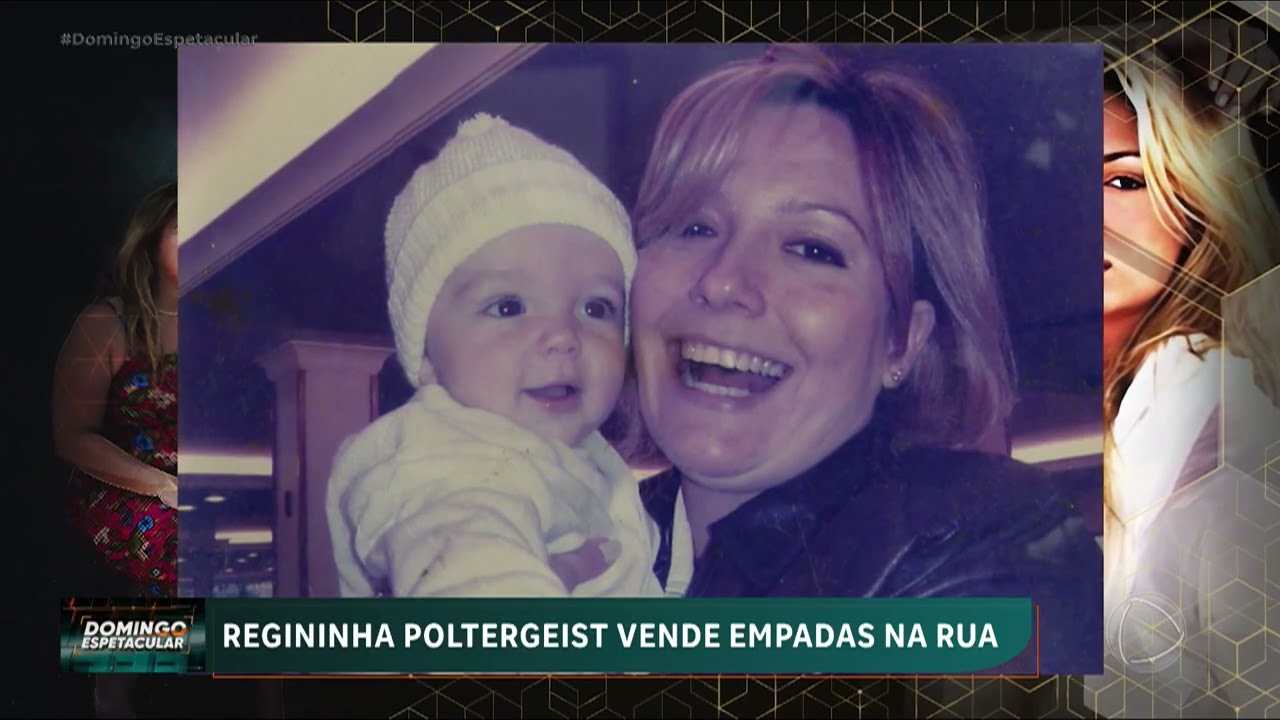 Regininha Poltergeist começa a vender empadas para sobreviver | Domingo Espetacular