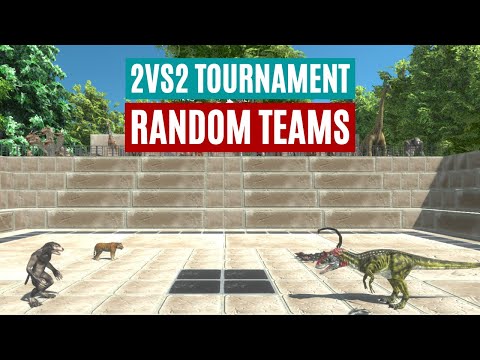 ARBS 2vs2 Tournament in The Windy Forest - Animal Revolt Battle Simulator