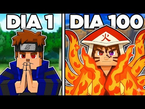 100 DIAS COMO HOKAGE na NARUTO JEDY - O Filme