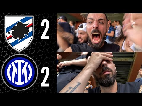 QUANTA  RABBIA... SAMPDORIA 2-2 INTER  | LIVE REACTION INTERISTI A MARASSI