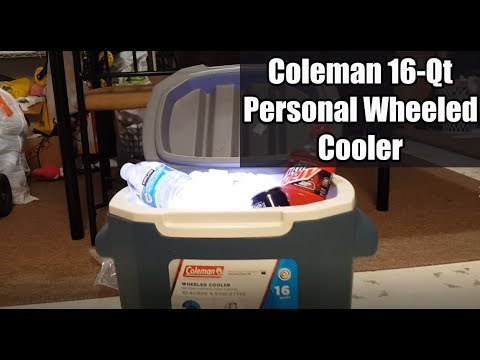Coleman 16-Qt Personal Wheeled Cooler|Quick Review