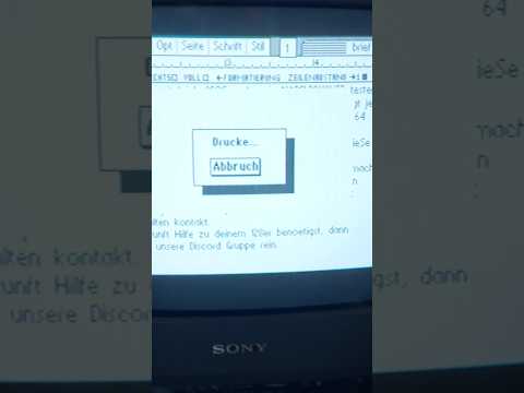 GEOS Nadeldrucker C64