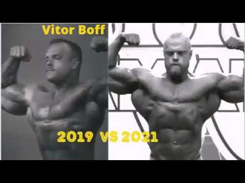 VITOR BOFF, evolução  top 1 Mr Olympia Br!