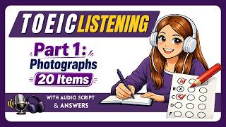 TOEIC Listening Part 1 Practice Test | 20 Photographs