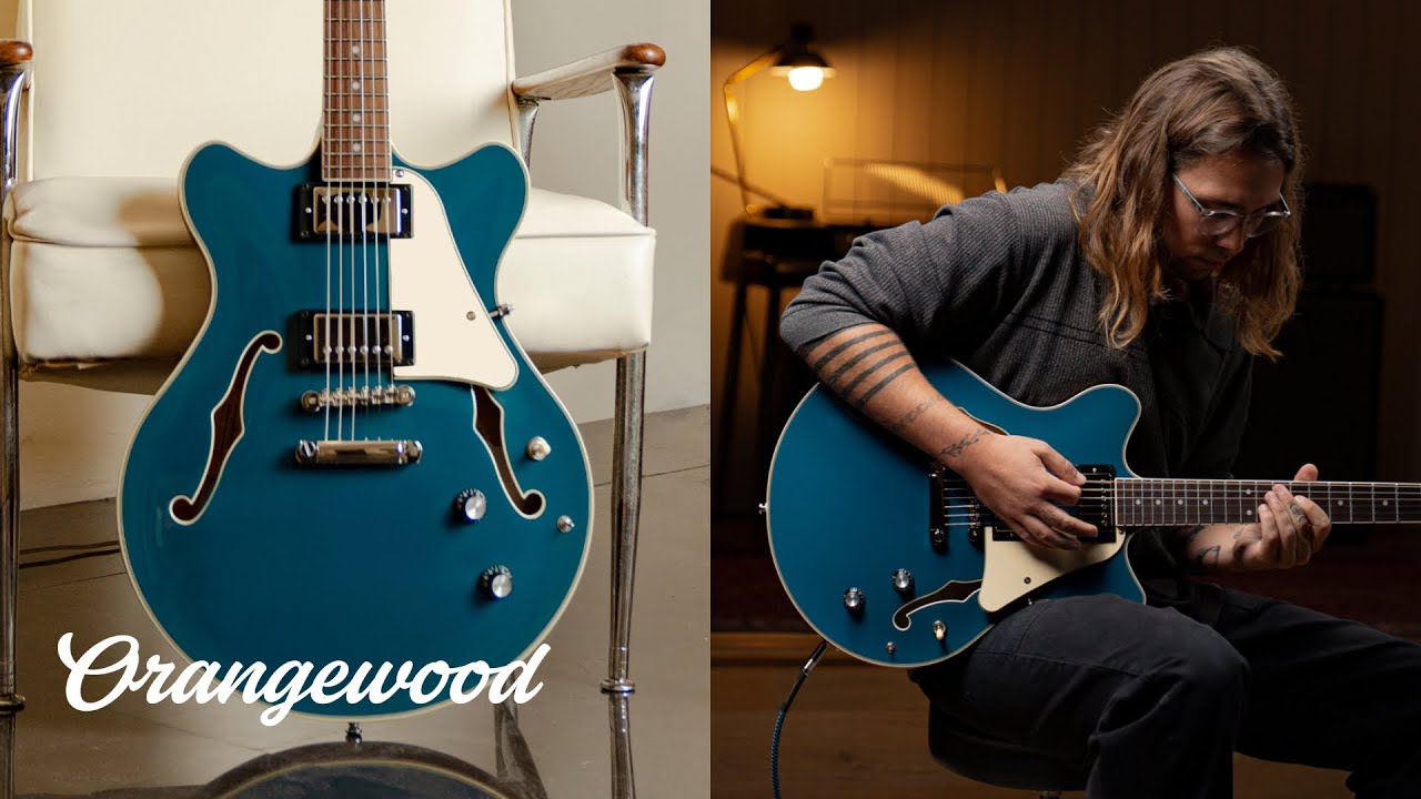 Clementine | Semi-Hollow Electric Guitar Demo II ft. Jacob Brown | Orangewood - YouTube