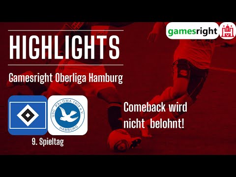 9. Spieltag Gamesright Oberliga Hamburg Highlights HSV III - USC Paloma