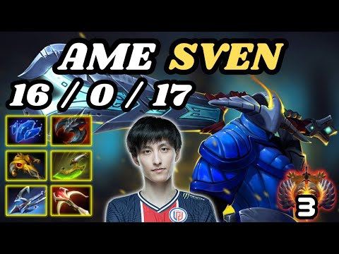 🔥 AME Sven Carry Highlights 1047 XPM 🔥 Immortal 4 - 39K Net Worth Full Item AME - Dota 2
