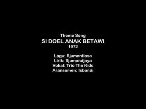 Rano karno menyanyikan lagu si doel pertama kali th 1972