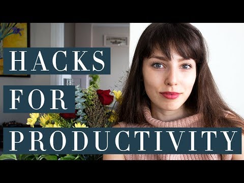 Productivity Hacks: How To Increase Productivity and Get More Things Done!