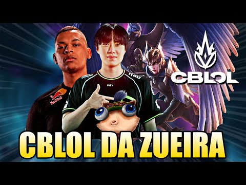 FNB TILTADO E DISCUSSÃO NA TORCIDA - CBLOL DA ZUEIRA