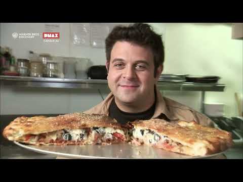 Adam's Pizza | Man vs. Food Compilation