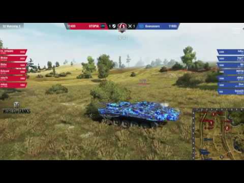 [WOT]WGL - EU Day3 #11 - UTOPIA vs Gunrunners AOC Match 3 - Prokhorova
