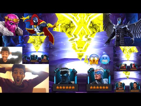4X FEATURED 6 STAR HERO CRYSTALS OPENING! NEW RANK 3 CHAMP! (MCOC)