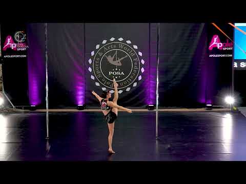 Anastasia Velieva (UKR) Pole Sport World Champion 2024, Senior Women Competitive