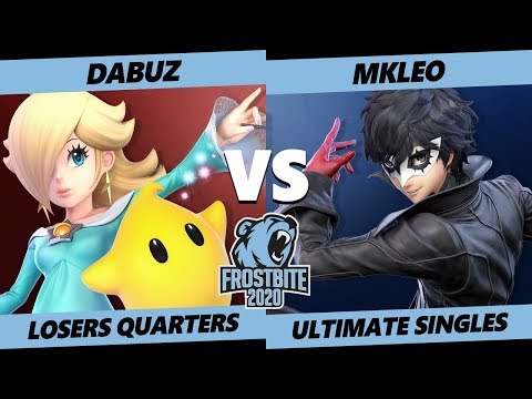 Frostbite 2020 SSBU Losers Quarters - Liquid | Dabuz (Rosalina) Vs. MkLeo (Joker) Ultimate Singles